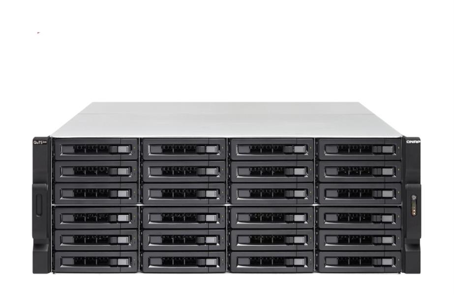 QNAP TS-h2477XU-RP NAS Rack (4U) Ethernet LAN Zwart 3700X