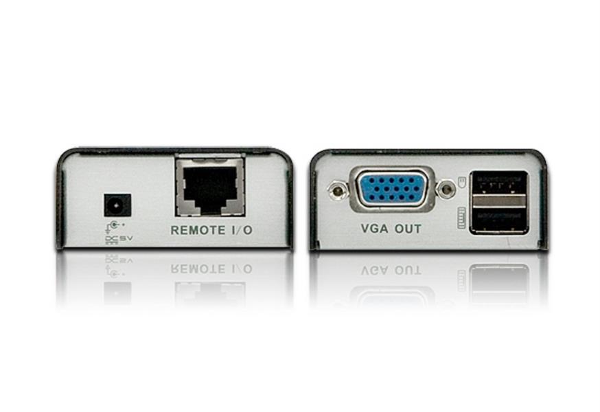 ATEN USB VGA Cat 5 Mini KVM Verlenger (1280 x 1024@100m)