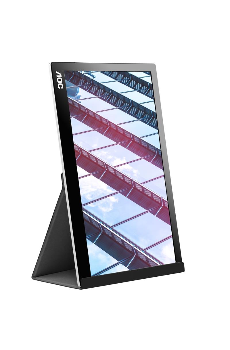 AOC 01 Series I1601P computer monitor 39,6 cm (15.6"") 1920 x 1080 Pixels Full HD LED Zwart