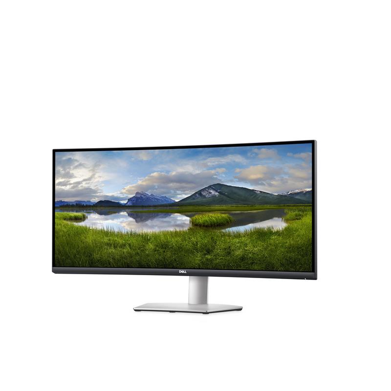 DELL S Series S3422DW 86,4 cm (34"") 3440 x 1440 Pixels Wide Quad HD LCD Zwart, Zilver