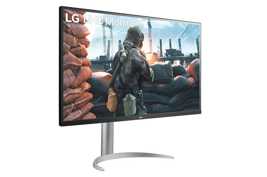 LG 32UP550-W computer monitor 80 cm (31.5"") 3840 x 2160 Pixels 4K Ultra HD LED Zilver