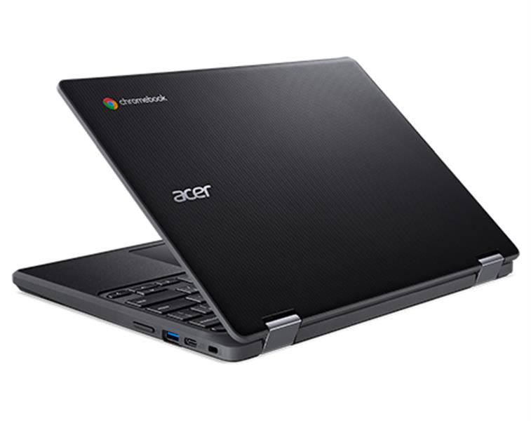 Acer Chromebook R753T-C1XU 29,5 cm (11.6"") Touchscreen HD Intel® Celeron® N N4500 4 GB LPDDR4x-SDRAM 32 GB Flash Wi-Fi 6 (802.11ax) ChromeOS Zwart