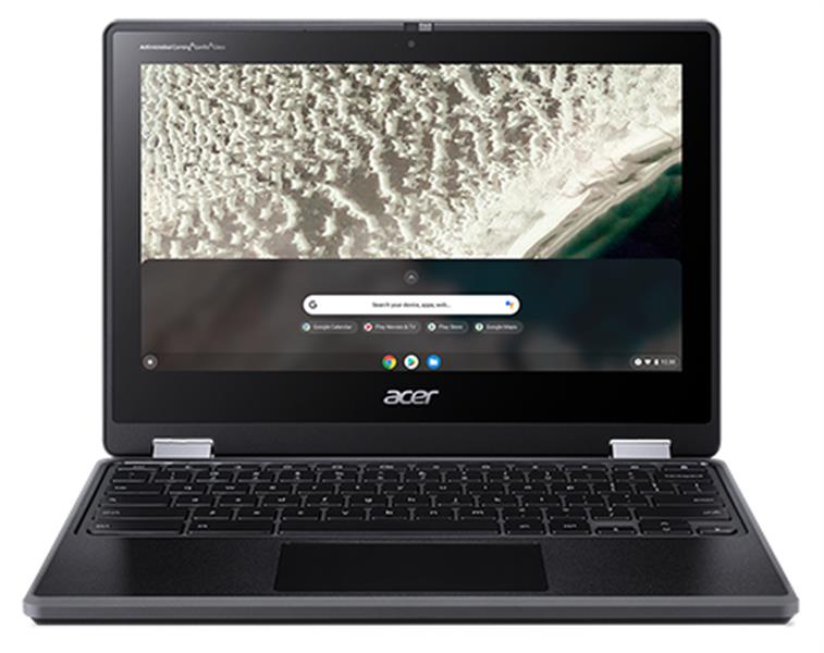 Acer Chromebook R753T-C1XU 29,5 cm (11.6"") Touchscreen HD Intel® Celeron® N N4500 4 GB LPDDR4x-SDRAM 32 GB Flash Wi-Fi 6 (802.11ax) ChromeOS Zwart