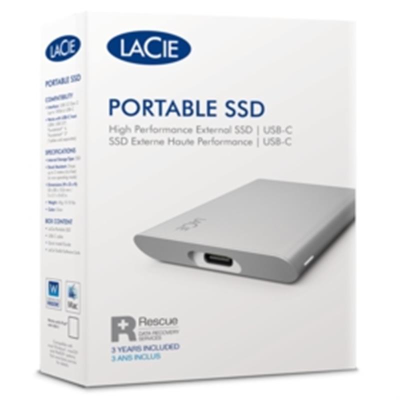 LACIE Portable 500GB SSD