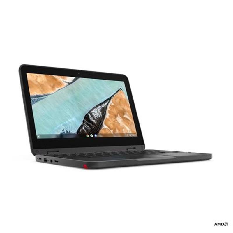 Lenovo 300e Chromebook 29,5 cm (11.6"") Touchscreen HD AMD 3000 4 GB DDR4-SDRAM 32 GB eMMC Wi-Fi 5 (802.11ac) Chrome OS Grijs