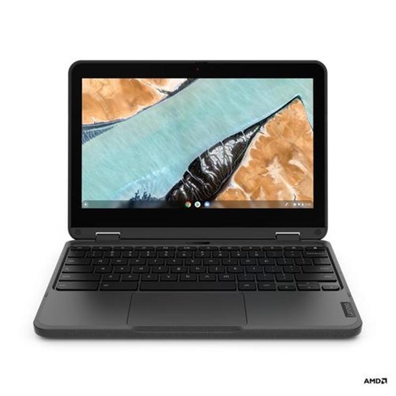 Lenovo 300e Chromebook 29,5 cm (11.6"") Touchscreen HD AMD 3000 4 GB DDR4-SDRAM 32 GB eMMC Wi-Fi 5 (802.11ac) Chrome OS Grijs