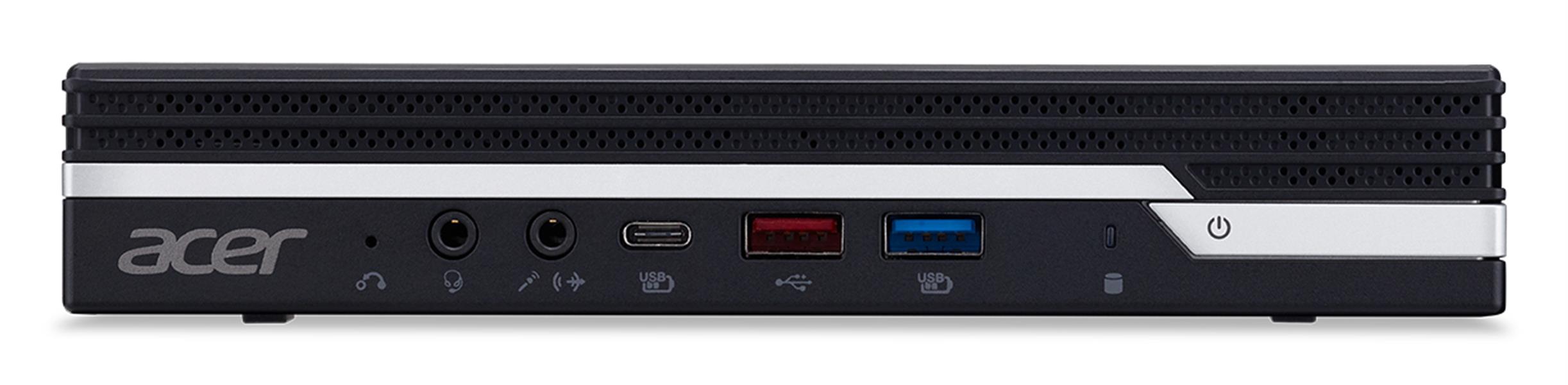 Acer Veriton N N4680GT I34104 Pro i3-10105T mini PC Intel® Core™ i3 4 GB DDR4-SDRAM 128 GB SSD Windows 10 Pro Zwart