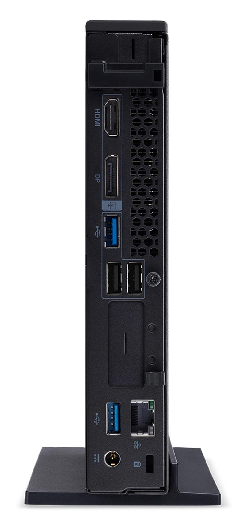 Acer Veriton N N4680GT I34104 Pro i3-10105T mini PC Intel® Core™ i3 4 GB DDR4-SDRAM 128 GB SSD Windows 10 Pro Zwart
