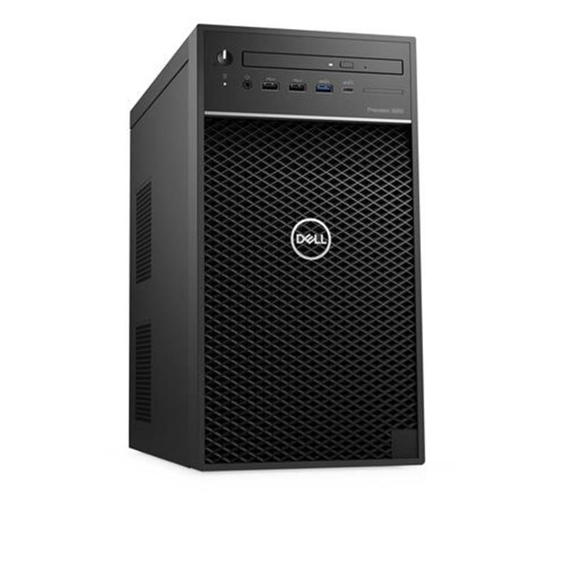 DELL Precision 3650 DDR4-SDRAM i7-10700 Tower Intel® 10de generatie Core™ i7 8 GB 256 GB SSD Windows 10 Pro Workstation Zwart