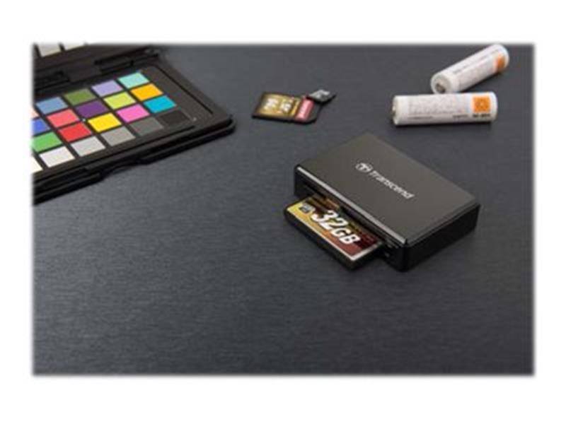 Transcend geheugenkaartlezer Micro-USB Zwart