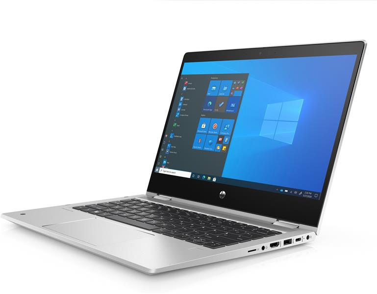 HP ProBook x360 435 G8 Hybride (2-in-1) 33,8 cm (13.3"") Touchscreen Full HD AMD Ryzen 3 8 GB DDR4-SDRAM 256 GB SSD Wi-Fi 5 (802.11ac) Windows 10 Pro 