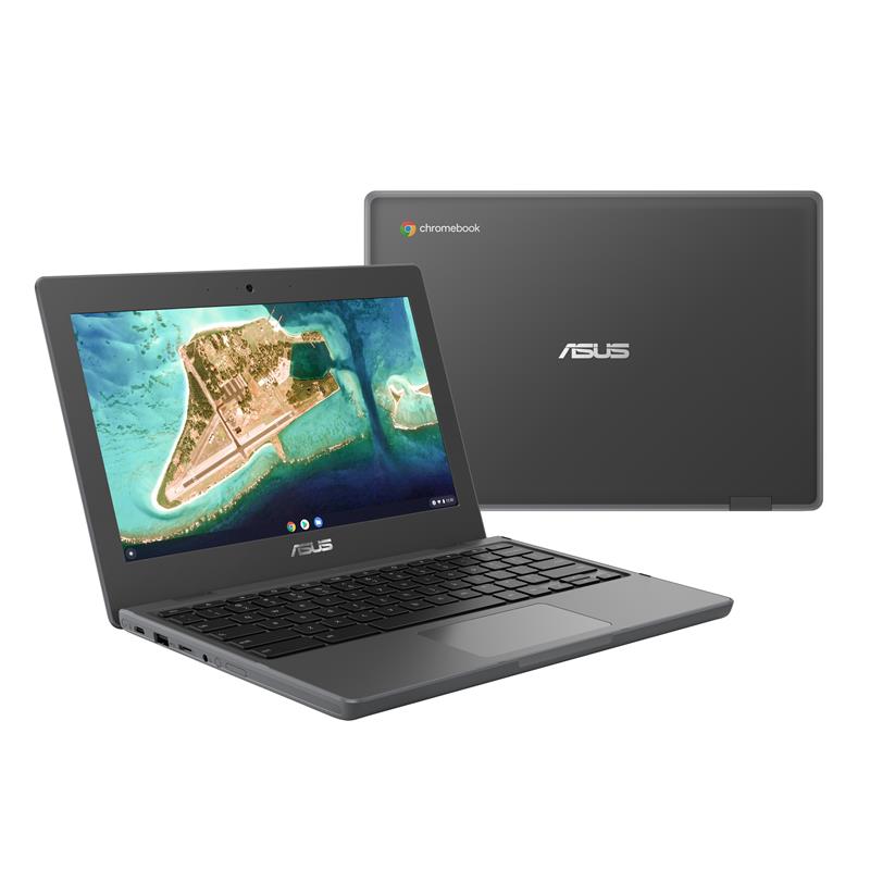 ASUS Chromebook CR1100CKA-GJ0027 29,5 cm (11.6"") HD Intel® Celeron® N 4 GB LPDDR4x-SDRAM 32 GB eMMC Wi-Fi 6 (802.11ax) Chrome OS Grijs