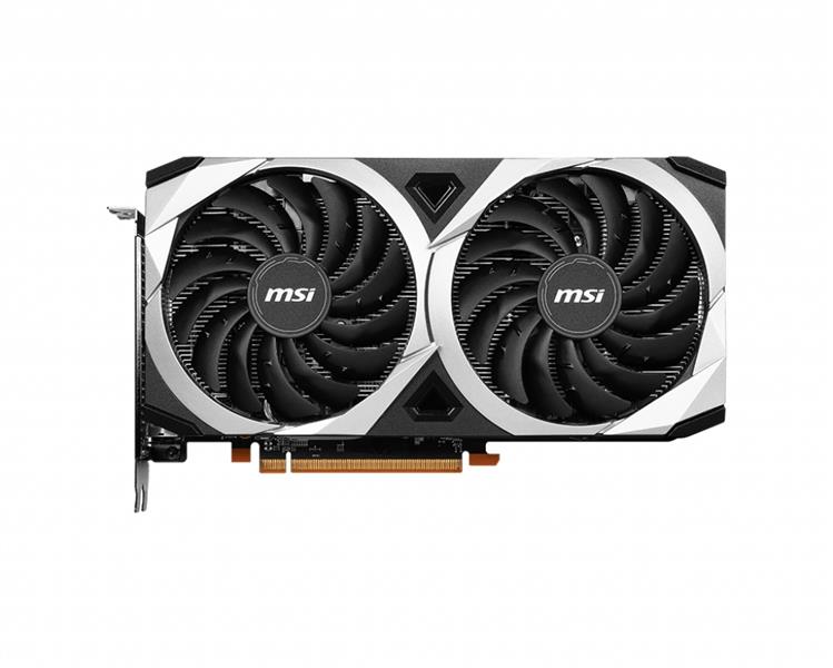 MSI MECH RX 6600 XT 2X 8G OC videokaart AMD Radeon RX 6600 XT 8 GB GDDR6
