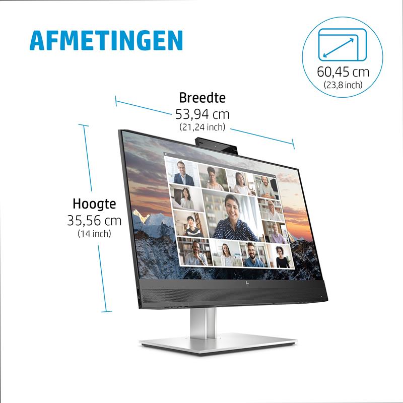 HP E24m G4 USB-C Conf 23 8i FHD Monitor