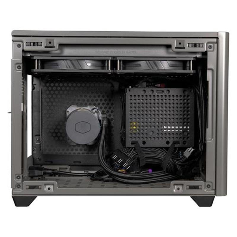 Cooler Master MasterBox NR200P MAX Black Gray Mini-ITX USB 3 2 Gen 1 2x 2 5