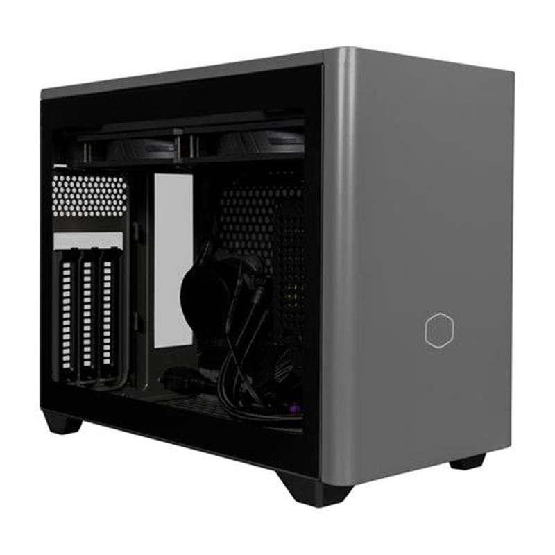 Cooler Master MasterBox NR200P MAX Black Gray Mini-ITX USB 3 2 Gen 1 2x 2 5