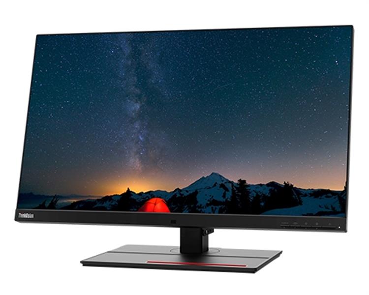 Lenovo ThinkVision P27u-20 68,6 cm (27"") 3840 x 2160 Pixels 4K Ultra HD LED Zwart