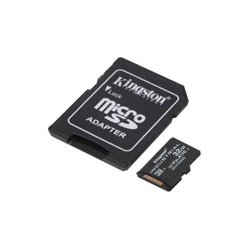 32GB microSDHC Industrial C10 A1 pSLC 