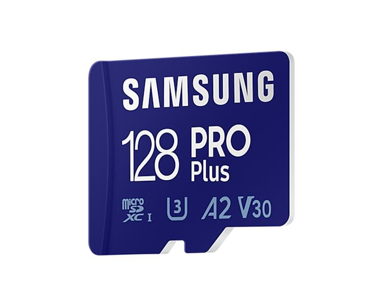 Samsung PRO Plus flashgeheugen 128 GB MicroSDXC UHS-I Klasse 10