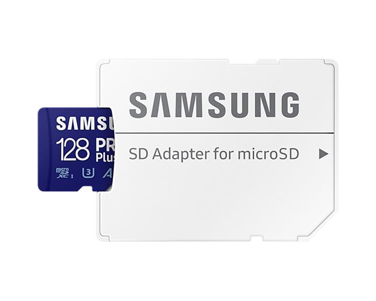 Samsung PRO Plus flashgeheugen 128 GB MicroSDXC UHS-I Klasse 10