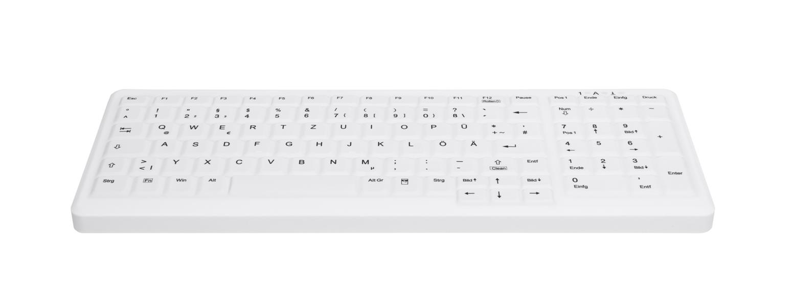 CHERRY AK-C7000 toetsenbord USB QWERTY Amerikaans Engels Wit