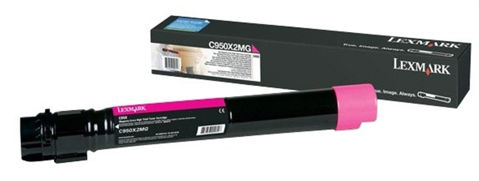 Lexmark C950X2MG tonercartridge Origineel Magenta 1 stuk(s)