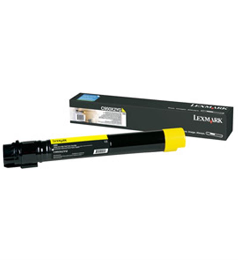 Lexmark C950X2YG tonercartridge Origineel Geel 1 stuk(s)