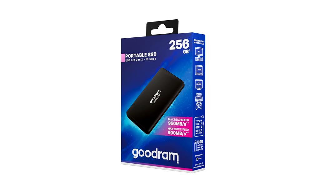Goodram HX100 256 GB Zwart