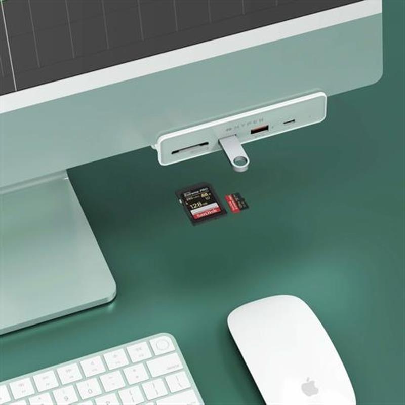 HyperDrive 6-in-1 USB-C hub for iMac