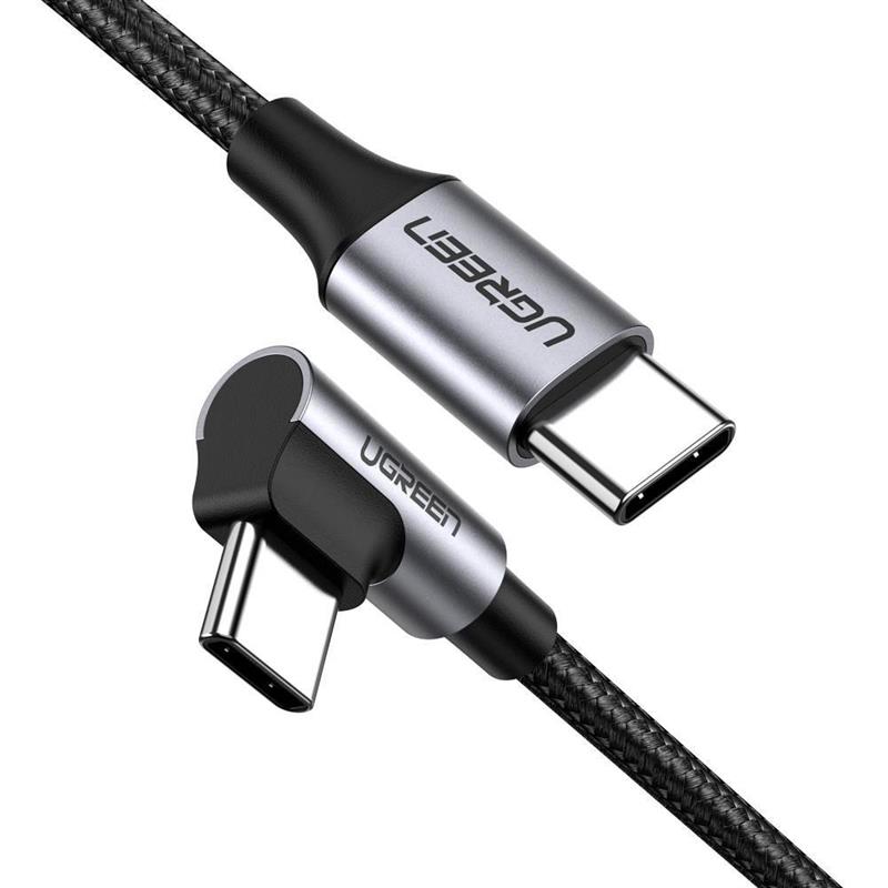 Ugreen 50125 USB-kabel 2 m USB 2.0 USB C Zwart