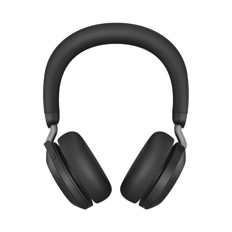 Jabra Evolve2 75 Headset Bedraad en draadloos Hoofdband Kantoor/callcenter USB Type-C Bluetooth Zwart