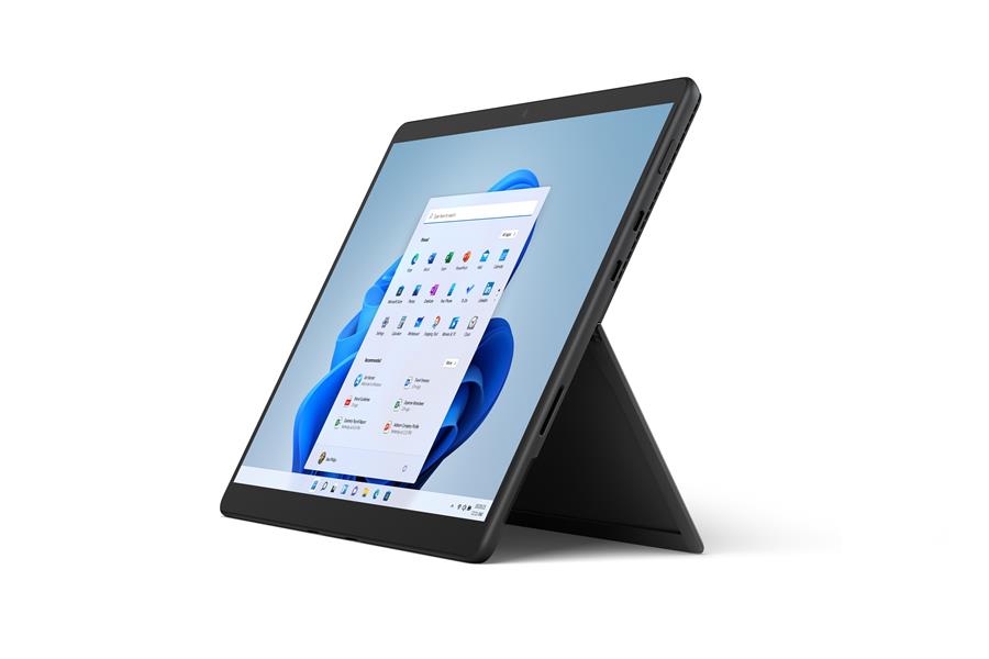 Microsoft Surface Pro 8 256 GB 33 cm (13"") Intel® 11de generatie Core™ i7 16 GB Wi-Fi 6 (802.11ax) Windows 10 Pro Grafiet