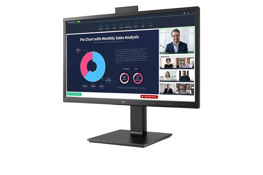 LG 24BP750C-B computer monitor 60,5 cm (23.8"") 1920 x 1080 Pixels Full HD LED Zwart