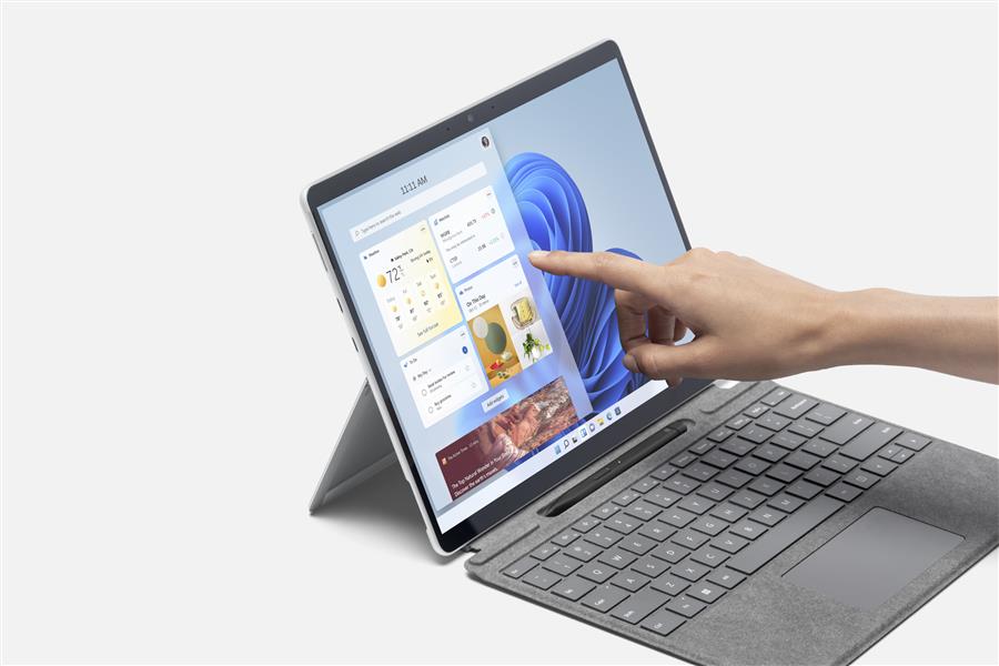 Microsoft Surface Pro Signature Keyboard with Slim Pen 2 Blauw Microsoft Cover port AZERTY Frans