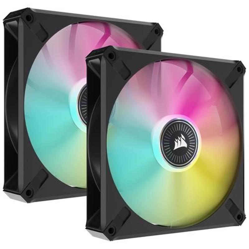 Corsair ML140 RGB ELITE 140mm RGB Fan 2 Pack