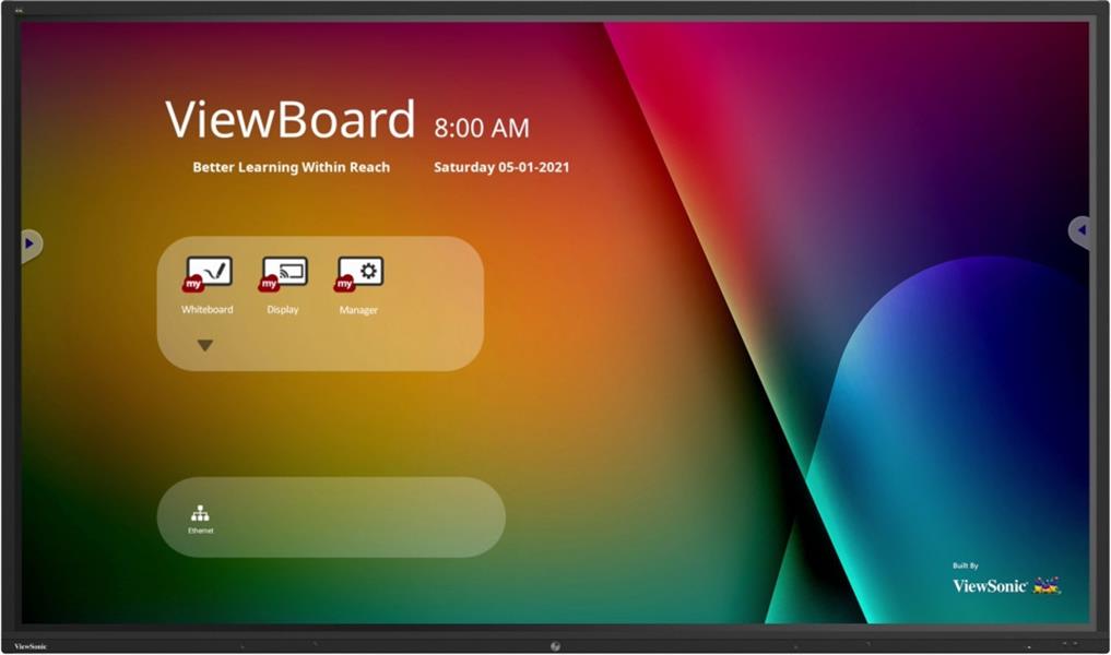 ViewBoard 50serie touchscreen - 98inch - 4K - Android 8 0 - IR 350 nits - 2x10W sub 15W