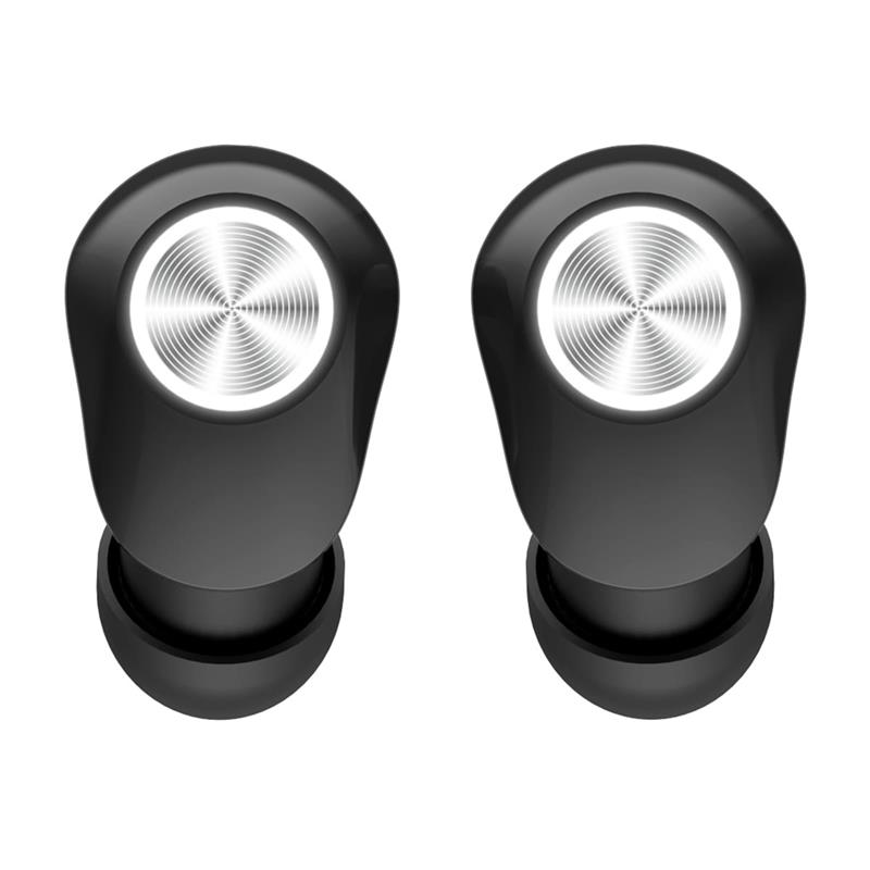 Platinet PM1030B hoofdtelefoon/headset Draadloos In-ear Oproepen/muziek Bluetooth Zwart