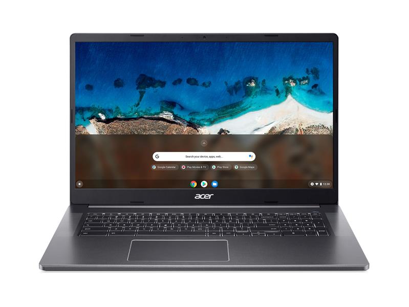 Acer Chromebook 317 CB317-1HT-P0CV 43,9 cm (17.3"") Touchscreen Full HD Intel® Pentium® Silver 8 GB LPDDR4x-SDRAM 128 GB eMMC Wi-Fi 6 (802.11ax) Chrom