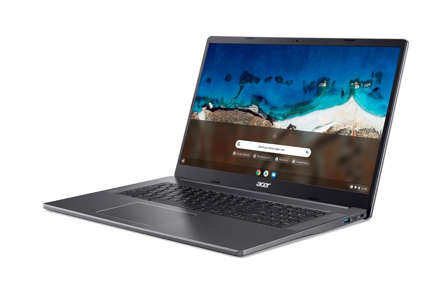 Acer Chromebook 317 CB317-1HT-P0CV 43,9 cm (17.3"") Touchscreen Full HD Intel® Pentium® Silver 8 GB LPDDR4x-SDRAM 128 GB eMMC Wi-Fi 6 (802.11ax) Chrom