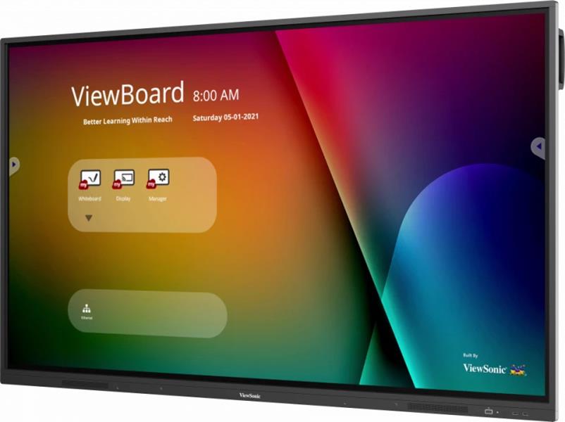 ViewBoard 32serie touchscreen - 86inch - 4K - Android 9 0 - PCAP 350 nits - incl camera mic - 2x10W