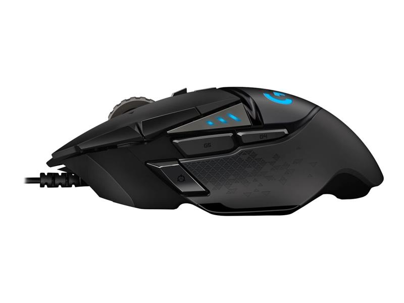 Logitech Mouse G502 HERO Gaming EU black EU Version