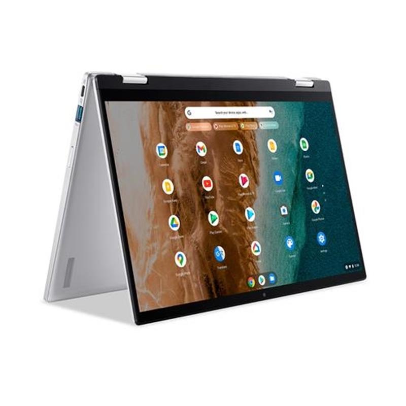 Acer Chromebook Spin 514 CP514-2H-597C i5-1130G7 35,6 cm (14"") Touchscreen Intel® Core™ i5 8 GB LPDDR4x-SDRAM 256 GB SSD Wi-Fi 6 (802.11ax) ChromeOS 