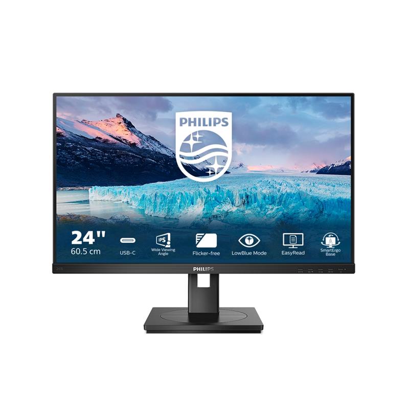 Philips 243S1/00 computer monitor 60,5 cm (23.8"") 1920 x 1080 Pixels