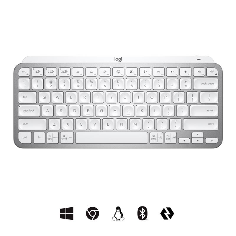 Logitech Mx Keys Mini For Business toetsenbord RF-draadloos + Bluetooth QWERTY Engels Grijs
