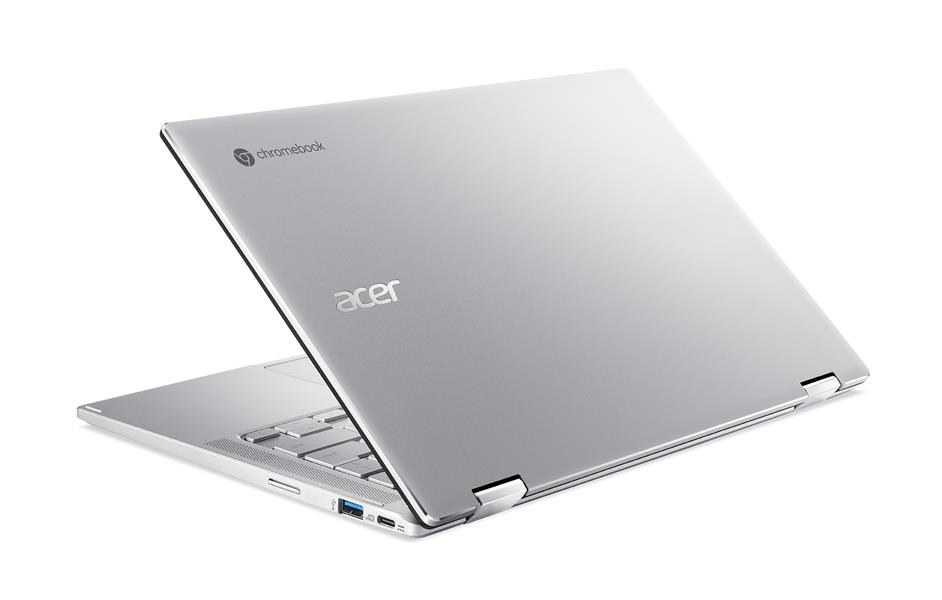 Acer Chromebook Spin 514 CP514-2H-597C i5-1130G7 35,6 cm (14"") Touchscreen Intel® Core™ i5 8 GB LPDDR4x-SDRAM 256 GB SSD Wi-Fi 6 (802.11ax) ChromeOS 