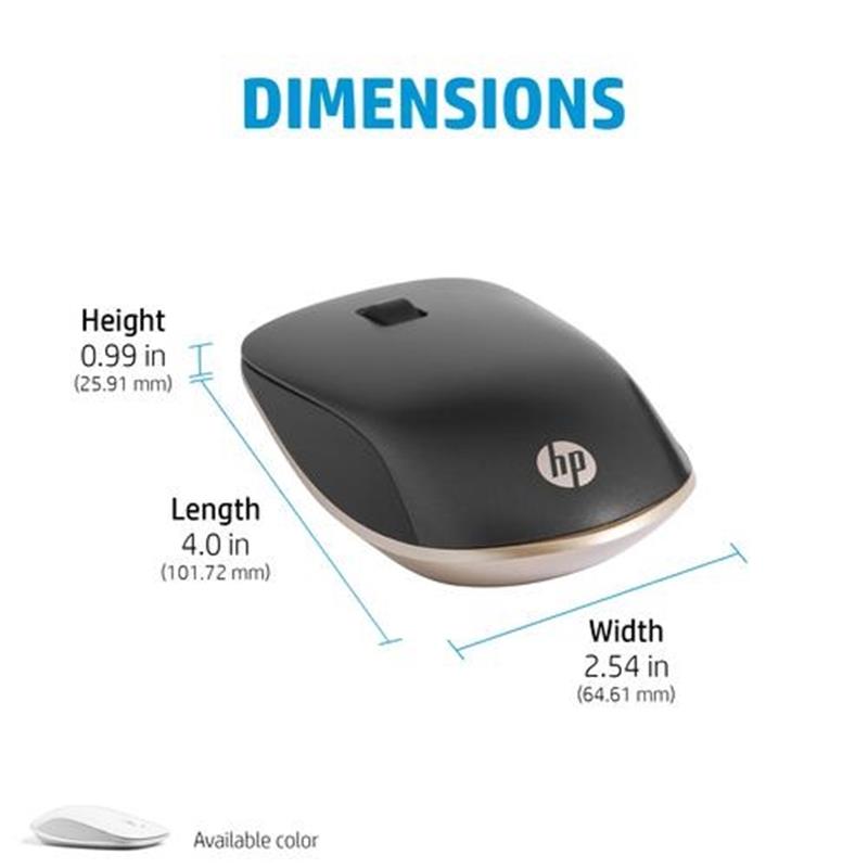 HP Printing Computing ACC: HP 410 Slim Black Bluetooth Mouse