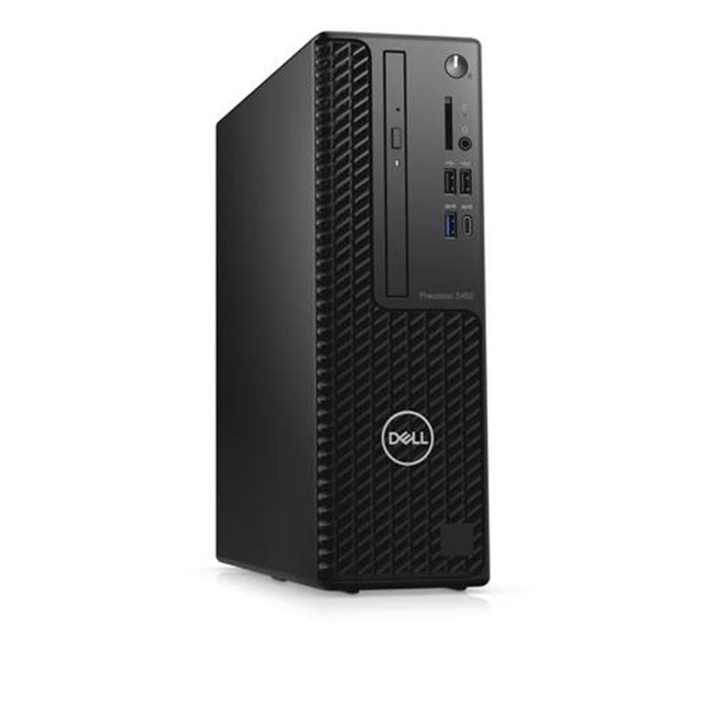 DELL Precision 3450 DDR4-SDRAM i7-10700 SFF Intel Core i7 16 GB 512 GB SSD Windows 10 Pro Workstation Zwart