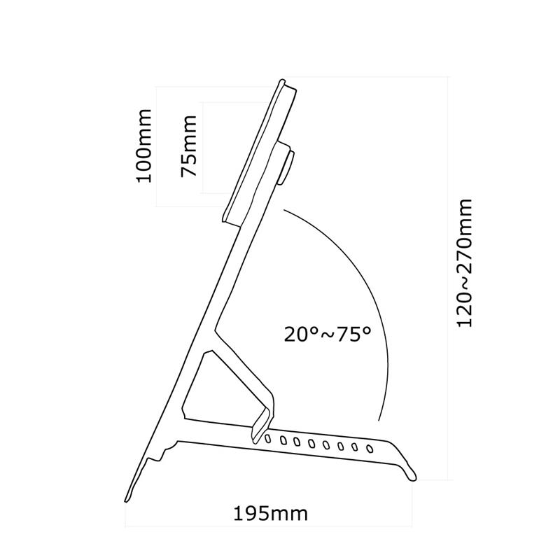 Neomounts monitor stand