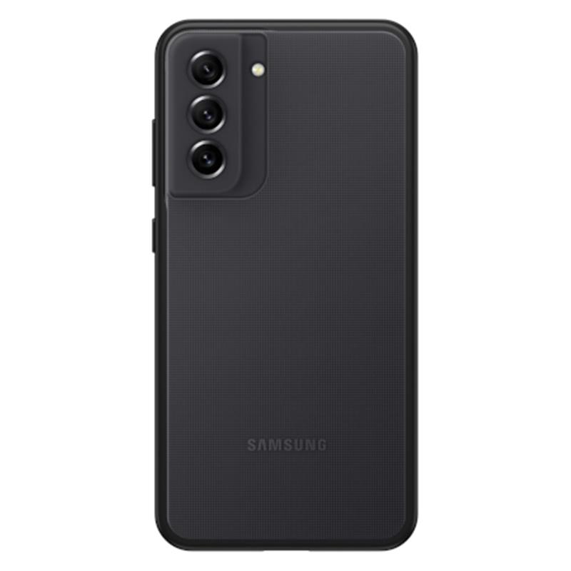 OtterBox React Series voor Samsung Galaxy S21 FE 5G, transparant/zwart