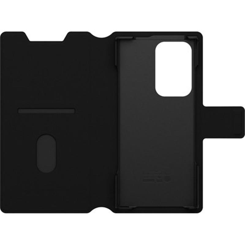 OtterBox Strada Via Series for Samsung Galaxy S22 Ultra, zwart